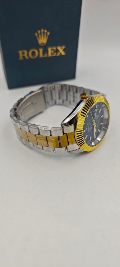 ROLEX DAYTJUST ÇİFT RENK İÇİ MAVİ